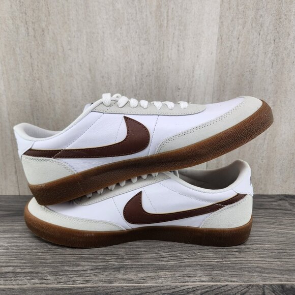 Nike Killshot 2 Leather Size 10 Mens White Cacao Gum Med Brown Athletic Sneakers - Picture 8 of 11